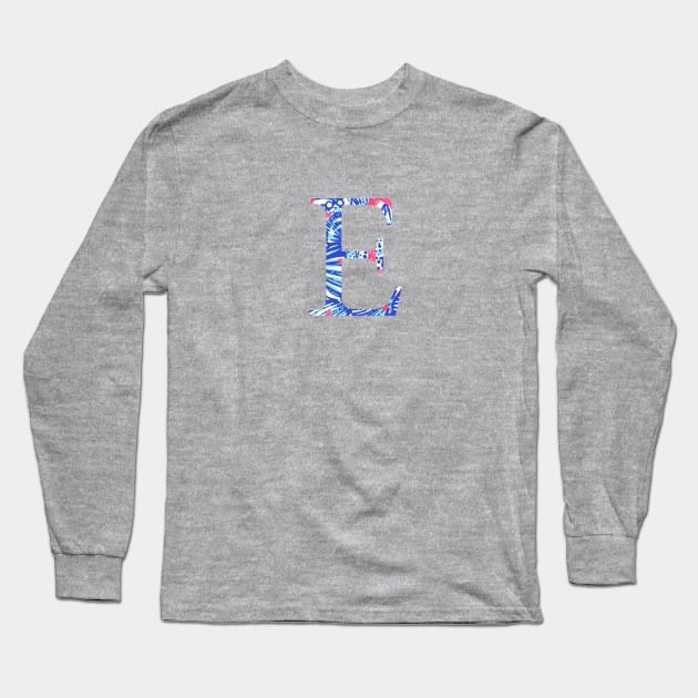 Epsilon Tropical Letter Long Sleeve T-Shirt by AdventureFinder